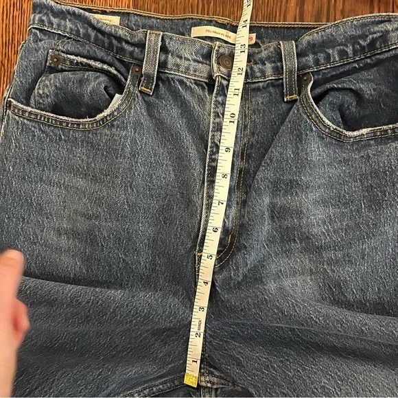 LEVI’S ~ 70s High Flare Women’s Blue Medium Wash Jeans Size 29 - Picture 12 of 13